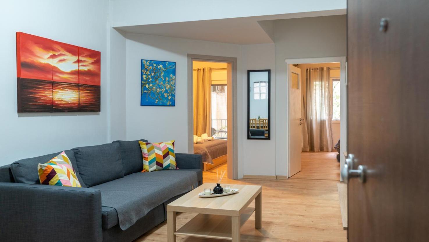 Entire Apt, 2 Bdrm, City Center Atene Esterno foto