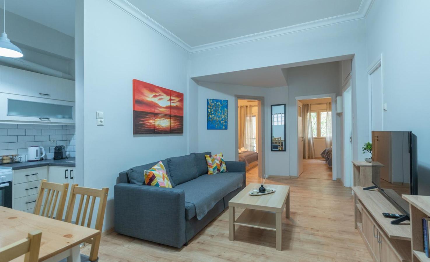 Entire Apt, 2 Bdrm, City Center Atene Esterno foto